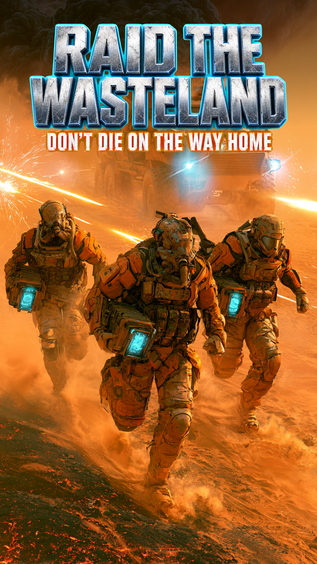 Raiding an extraction site in the Wastes